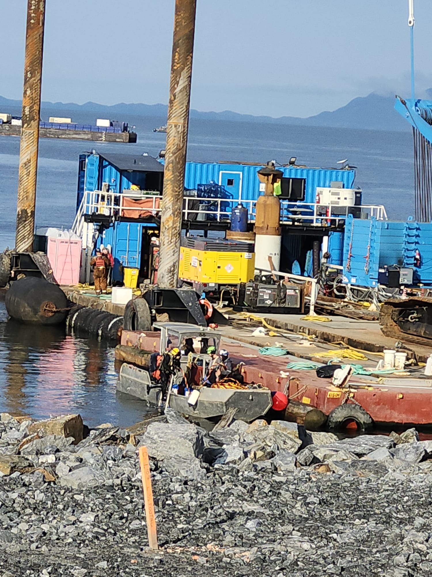 Marine barge operations
